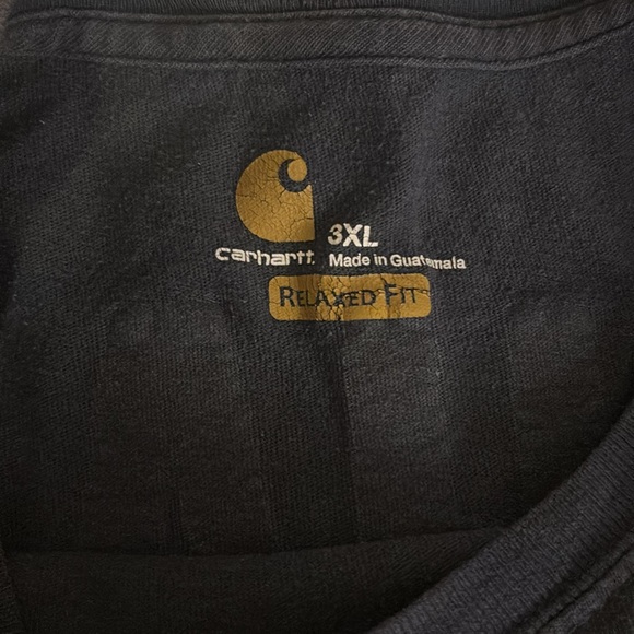 CARHARTT 3XL Relaxed Fit Pocket Tee Shirt - Picture 4 of 10